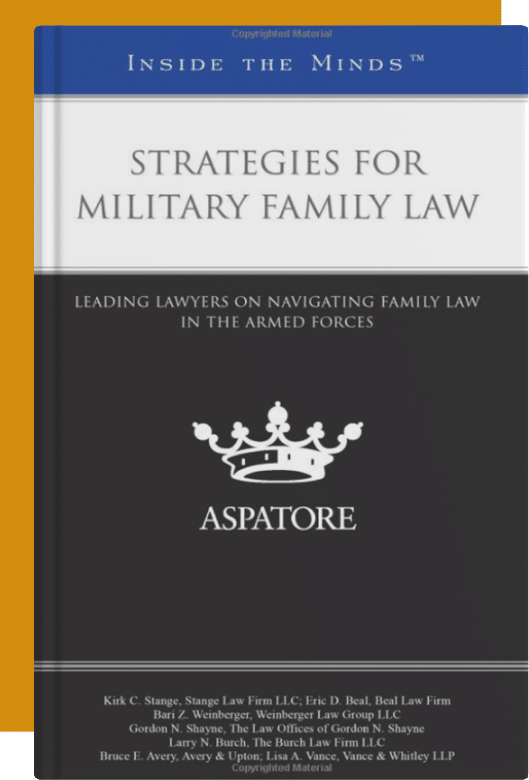 Strategies for Military Family Law