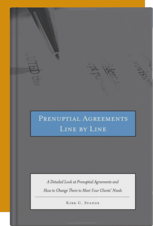 Prenuptial Agreements Line by Line