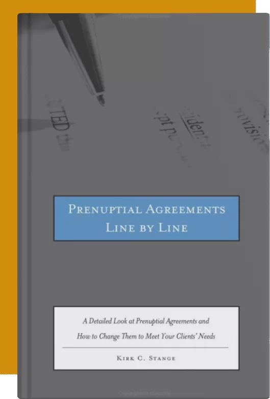 Prenuptial Agreements Line by Line