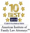 American Institute of Family Law Attorneys 10 Best of 2016